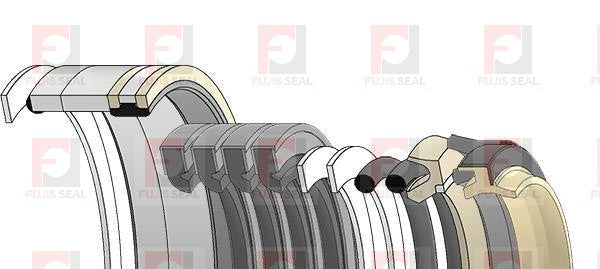 Komatsu Excavator, KOM-707-99-46470, Hydraulic Seal Kit, Rod 85.000 x Bore 120.000, Models PC228USLC-8, PC228USLC-10