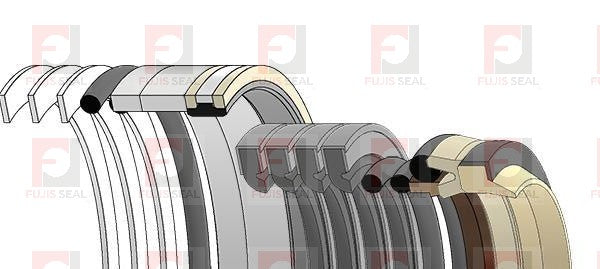 Komatsu Excavator, KOM-707-99-57200, Hydraulic Seal Kit, Rod 95.000 x Bore 135.000, Models PC200-5, PC200LC-5, PC200-6, PC200LC-6, PC210-6, PC210-6K, PC210LC-6, PC210LC-6K, PC220-5, PC220LC-5, PC240-6K, PC240LC-6K, PC240NLC-6K, PC400-5 L/S, PC400-6