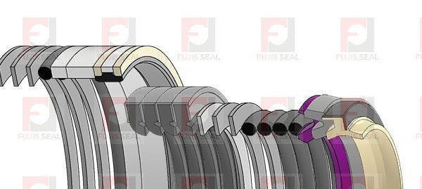 Komatsu Excavator, KOM-707-99-72080, Hydraulic Seal Kit, Rod 110.000 x Bore 160.000, Models PC360LC-10, PC390LC-10