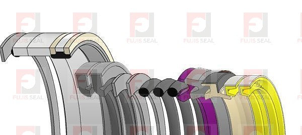 Komatsu Excavator, KOM-721-98-00150, Hydraulic Seal Kit, Rod 110.000 x Bore 160.000, Models PC490LC-11