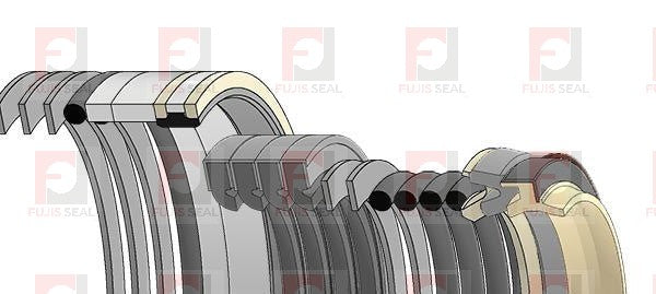 721-98-00510 NOK Seal Kit For PC360LC-11 Komatsu Excavator Boom Cylinder - product detail 2