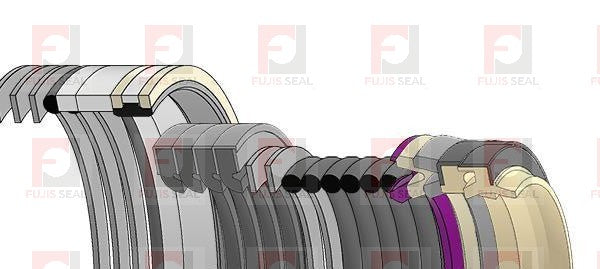 Komatsu Excavator, KOM-721-98-02530, Hydraulic Seal Kit, Rod 110.000 x Bore 160.000, Models PC490LCi-11