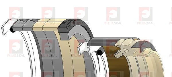 14512948 NOK Seal Kit For Volvo Excavator Boom Cylinder Fits EC360B LC EC360B LR EC360B NLC - product detail 2