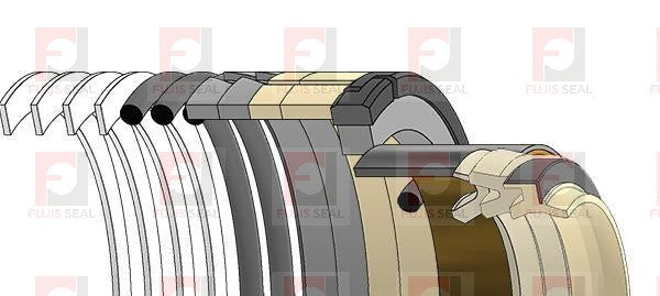 Volvo Excavator, VME-14547310, Hydraulic Seal Kit, Rod 70.000 x Bore 100.000, Models EC140B LC, EC140B LCM, EC210B, EC240B FX, EC240B LC, EC240B LR, EC240B NLC, EC290B FX, EC290B LC, EC290B LR, EC290B NLC