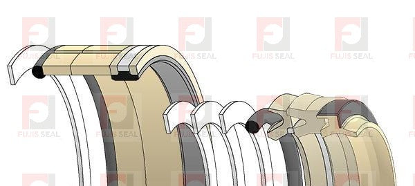 Volvo Excavator, VME-14589146, Hydraulic Seal Kit, Rod 80.000 x Bore 160.000, Models EC460C L, EC460C LD