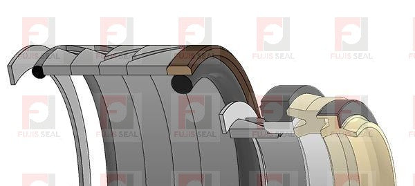 Volvo Excavator, VME-14618215, Hydraulic Seal Kit, Rod 140.000 x Bore 200.000, Models EC700B LC, EC700C L, EC700C LD
