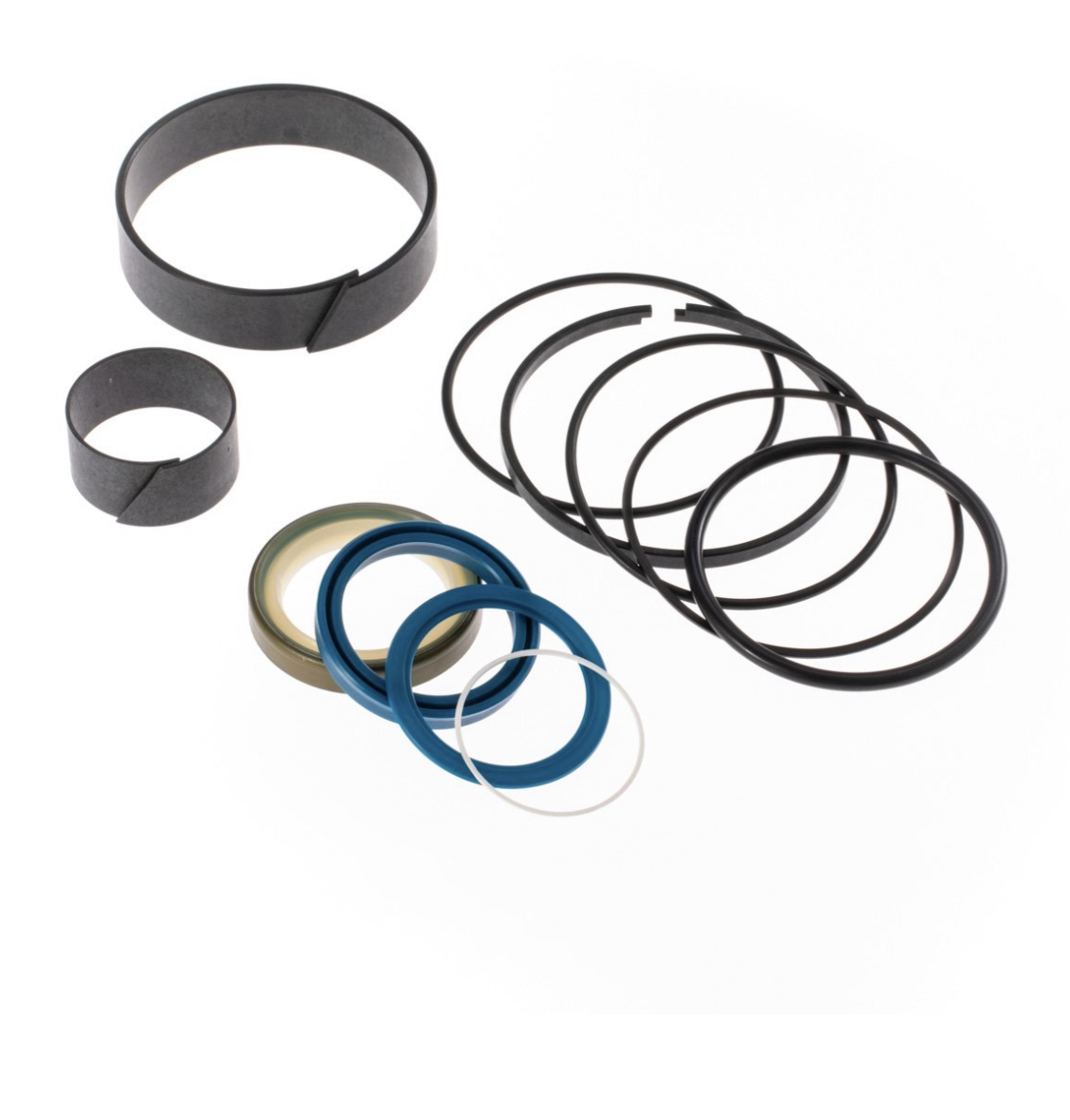 Kit de sellos de 2409538 pulgadas para cilindros de giro de retroexcavadoras Caterpillar compatibles con 424D, 428D y 432D