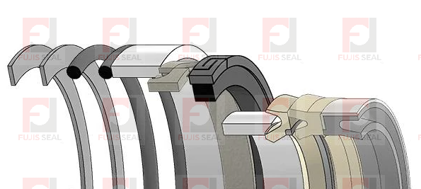 122535A1 Seal Kit For 580 Super L Case Backhoe Loader Swing Cylinder - product detail 2