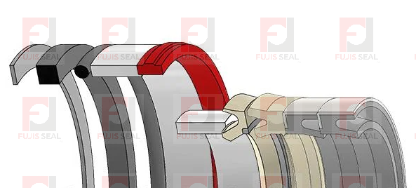 1542915C2 Seal Kit For 580SM Case Backhoe Loader Dipper Cylinder - product detail 2