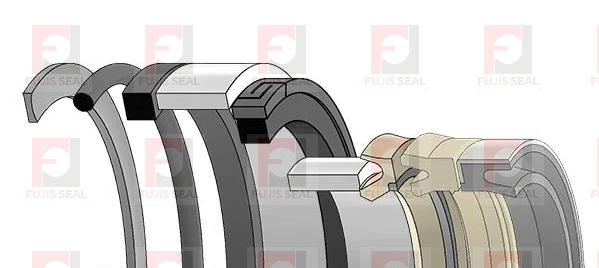 1542923C2 seal kit for 580 Super L Case backhoe loader Bucket cylinder