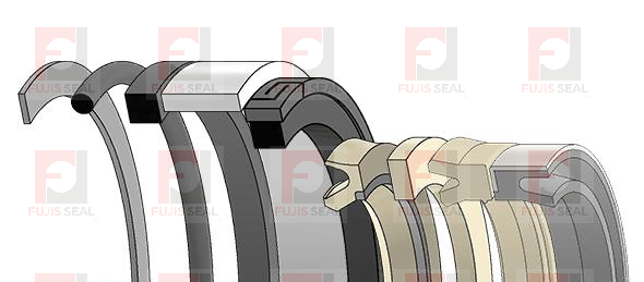 1543250C1 Seal Kit For 580 Super L Case Backhoe Loader Hydraulic Cylinder - product detail 2