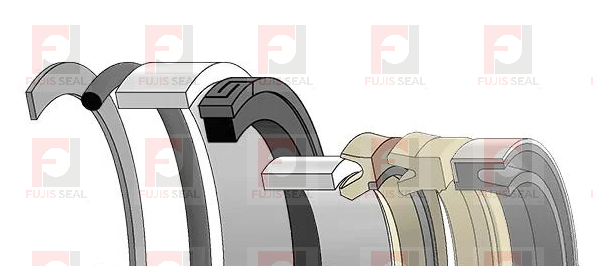 1543256C1 seal kit for 580 Super L Case backhoe loader Bucket cylinder