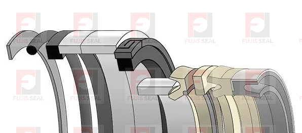 1543262C1 Seal Kit For 580SK Case Backhoe Loader Clam Cylinder - product detail 2