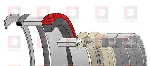 1543289C2 Seal Kit For 590 Super L Case Backhoe Loader Stabilizer Cylinder - product detail 2