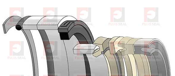 1543294C1 Seal Kit For 590 Super L Case Backhoe Loader Hydraulic Cylinder - product detail 2