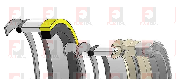 1543309C1 Seal Kit For 821B 821C Case Wheel Loader Tilt Cylinder - product detail 2