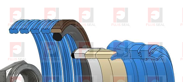1787189 Seal Kit For 416D Caterpillar Backhoe Loader Steering Cylinder - product detail 2