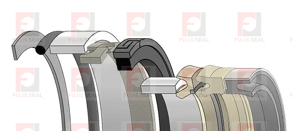 234844A1 Case Backhoe Loader,Hydraulic Seal Kit, Rod 2.250 X Bore 4.250, Models 580L,580M