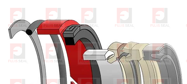 297895A1 Case Backhoe Loader,Hydraulic Seal Kit, Rod 2.750 X Bore 3.750, Models 590 Super M, 590 Super M SERIES 3