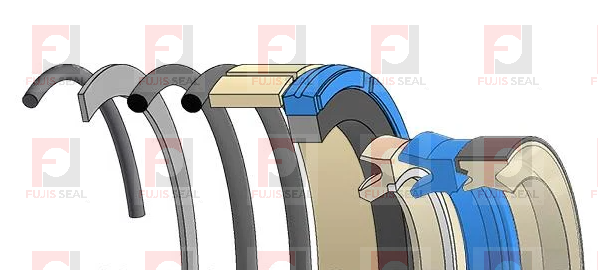 3779352 seal kit for Caterpillar backhoe loader Swing cylinder fits 416F 416F2