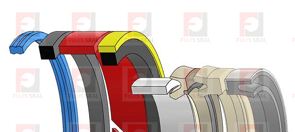 84154317 seal kit for 590 Super M SERIES 3 Case backhoe loader  STABILIZER LH cylinder