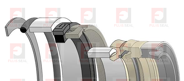 84172816 seal kit for Case 580N Tier 4 backhoe loader swing cylinder