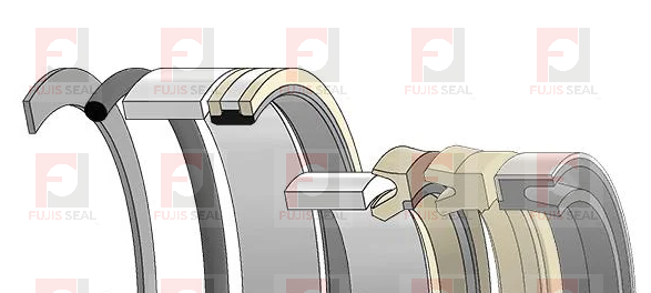 84257788 seal kit for 580N Tier 3 Case backhoe loader Bucket cylinder