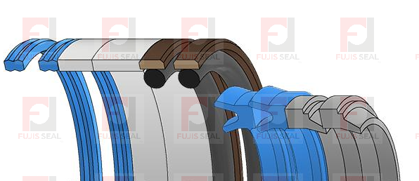 84330972 seal kit for 580 Super N Tier 3 Case backhoe loader Steering cylinder