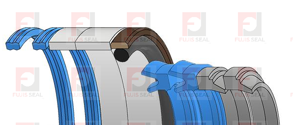 84331720 seal kit for Case 580 Super N Tier 3 backhoe loader steering cylinder