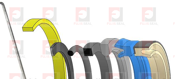85804740 seal kit for 555E New Holland backhoe loader Bucket cylinder