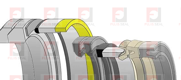 87428631 seal kit for 590SR Super R Tier 2 Case backhoe loader Swing cylinder