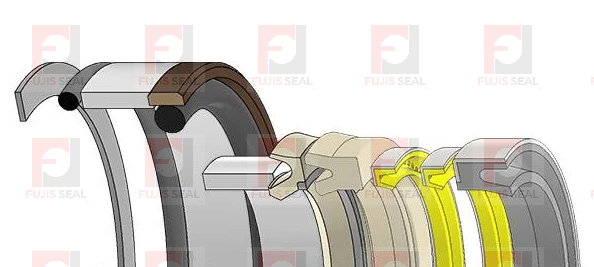 87428869 seal kit for 590SR Super R Case backhoe loader Bucket cylinder