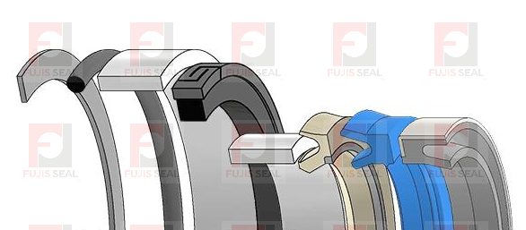 87432412 seal kit for 590SR Super R Case backhoe loader Tilt cylinder