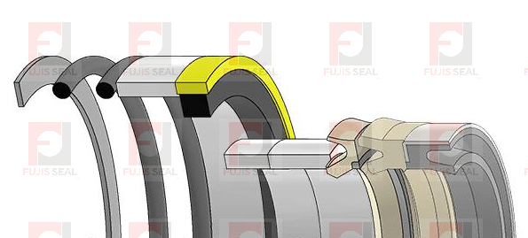 87440117 seal kit for 721D Case wheel loader bucket cylinder