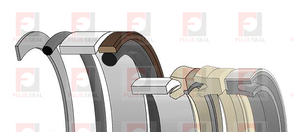 87445307 seal kit for 590SR Super R Case backhoe loader swing cylinder