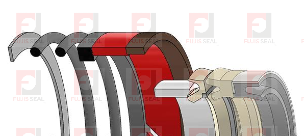 87495411 seal kit for 721E Case wheel loader bucket cylinder