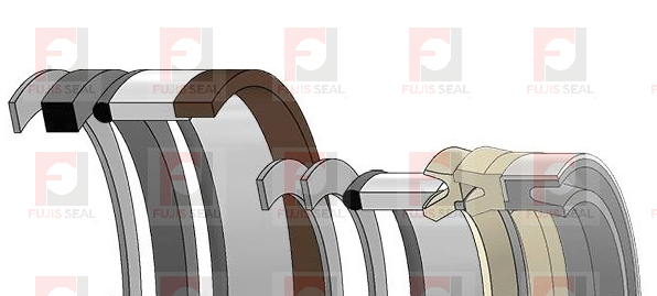 87529743 seal kit for 821E Case wheel loader Bucket cylinder