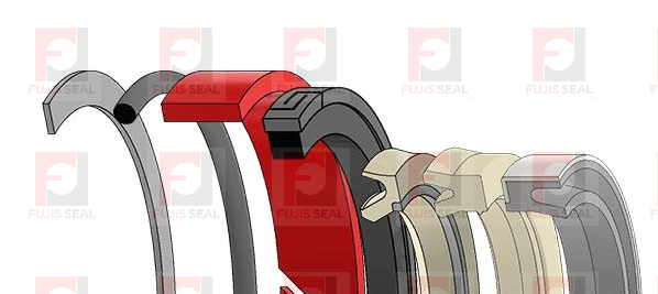 87644129 seal kit for C190 New Holland skid loader boom cylinder
