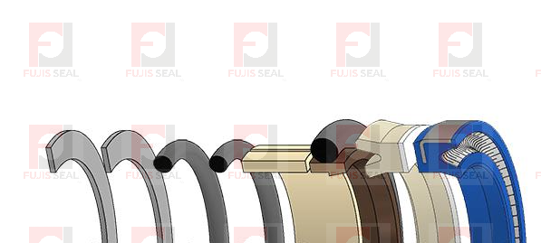 AH134477 seal kit for John Deere backhoe loader hydraulic cylinder