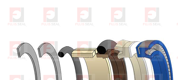 AH142089 seal kit for 710D John Deere backhoe loader crowd cylinder