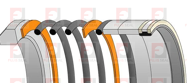 AH149843 seal kit for 310D 450G John Deere backhoe loader bucket cylinder