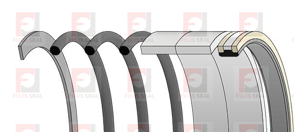 AH163670 seal kit for 444H LL 444J John Deere backhoe loader boom cylinder