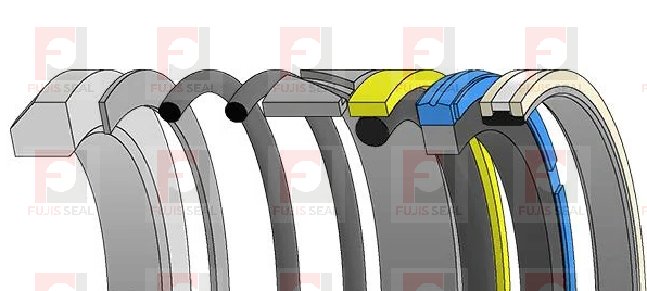 AHC17687 seal kit for John Deere backhoe loader hydraulic cylinder
