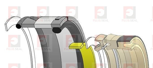 Caterpillar Excavator, CTC-0875407, Hydraulic Seal Kit, Rod 130.000 x Bore 180.000, Models 325B, 325BL, 330B, 330BL, 350, 350L, 5080