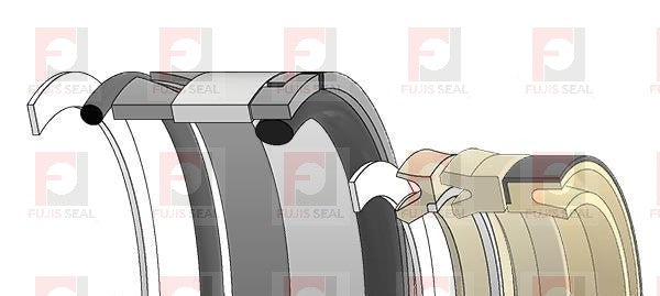 Caterpillar Excavator, CTC-0876654, Hydraulic Seal Kit, Rod 110.000 x Bore 160.000, Models 322B, 322BL, 325B, 325BL, 330, 330L, 350, 350L, 375L