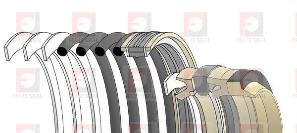 Caterpillar Excavator, CTC-0938390, Hydraulic Seal Kit, Rod 65.000 x Bore 110.000, Models E110