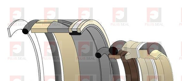 Caterpillar Excavator, CTC-0942697, Hydraulic Seal Kit, Rod 100.000 x Bore 150.000, Models E240, EL240, E240B, EL240B, E300, EL300