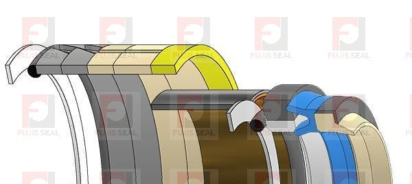 Caterpillar Excavator, CTC-0964395, Hydraulic Seal Kit, Rod 85.000 x Bore 120.000, Models E200B, EL200B