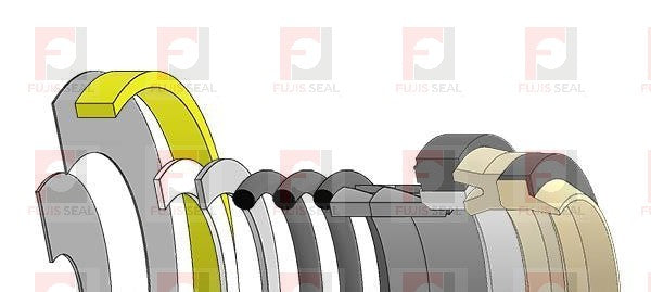 Caterpillar Excavator, CTC-0967625, Hydraulic Seal Kit, Rod 65.000 x Bore 100.000, Models E120