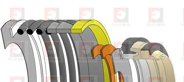 Caterpillar Excavator, CTC-0967786, Hydraulic Seal Kit, Rod 75.000 x Bore 110.000, Models E120